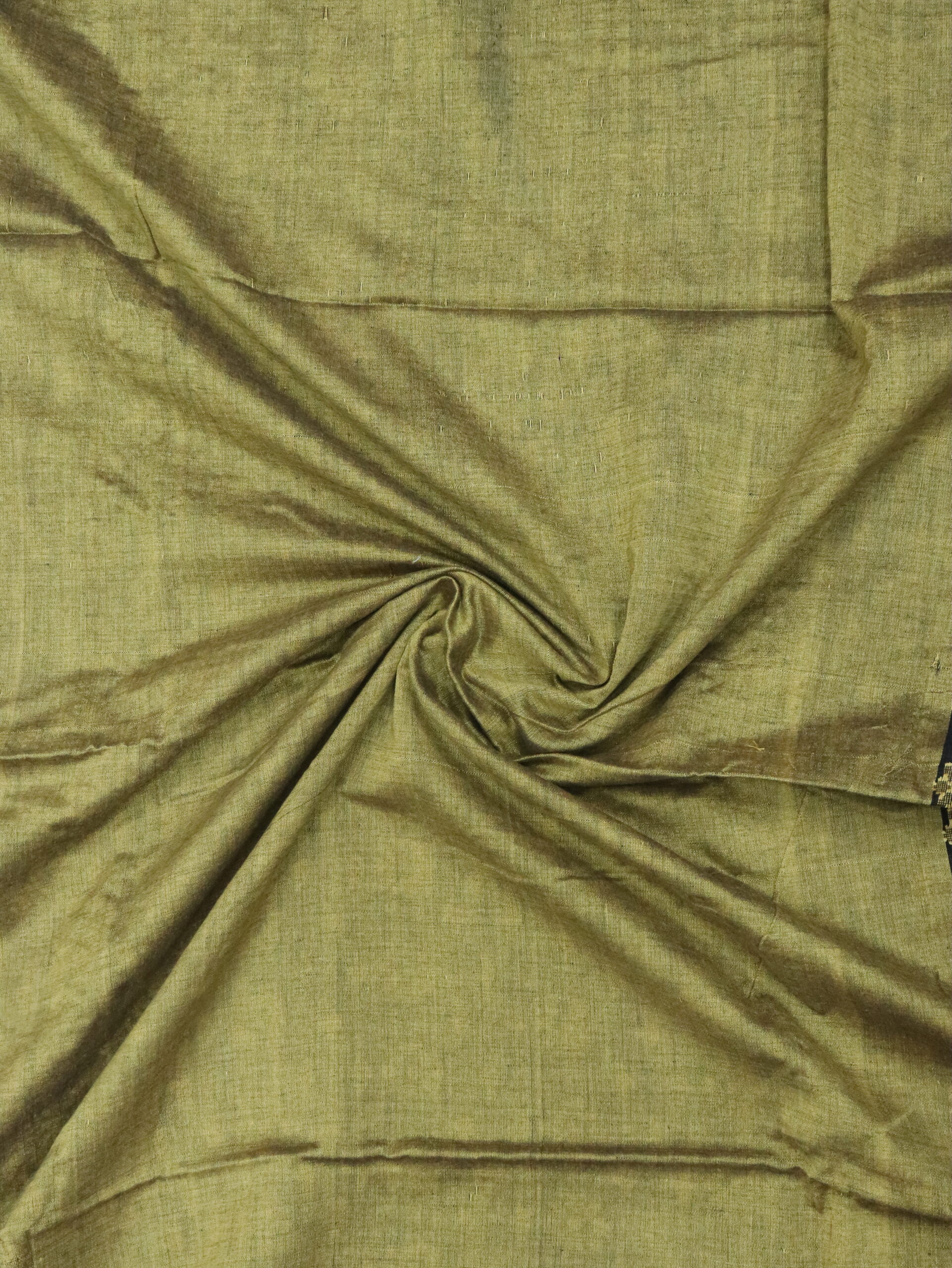 Black Cotton Allover Dhakai Jamdani Saree - Image 5