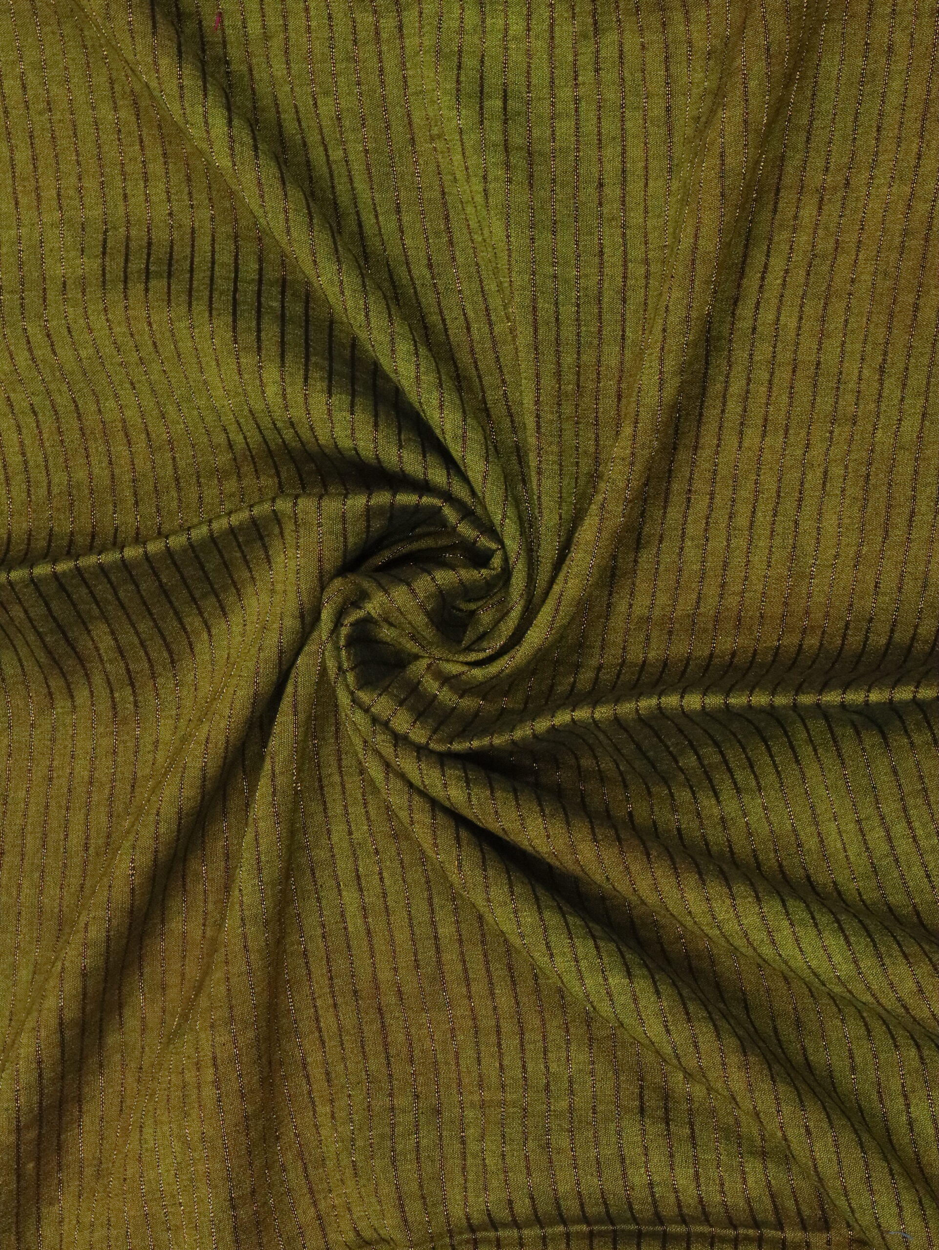 Beetroot Paisley Buta Organic Linen Jamdani Saree - Image 5