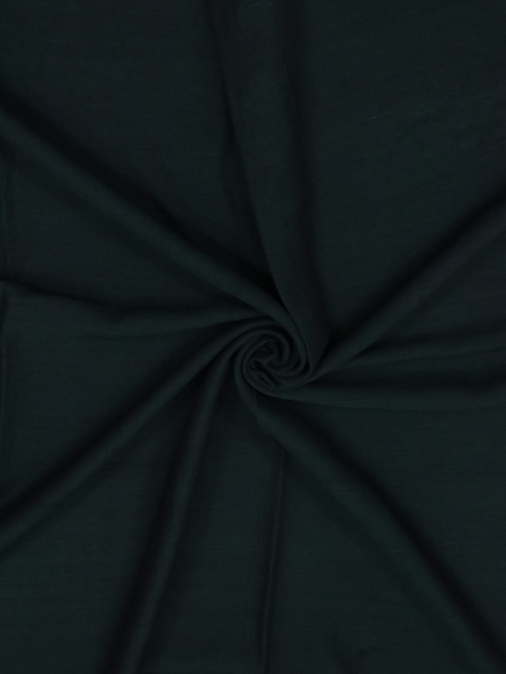 Blackish Bottle Green Premium Mulmul Cotton Jamdani Saree - Image 5