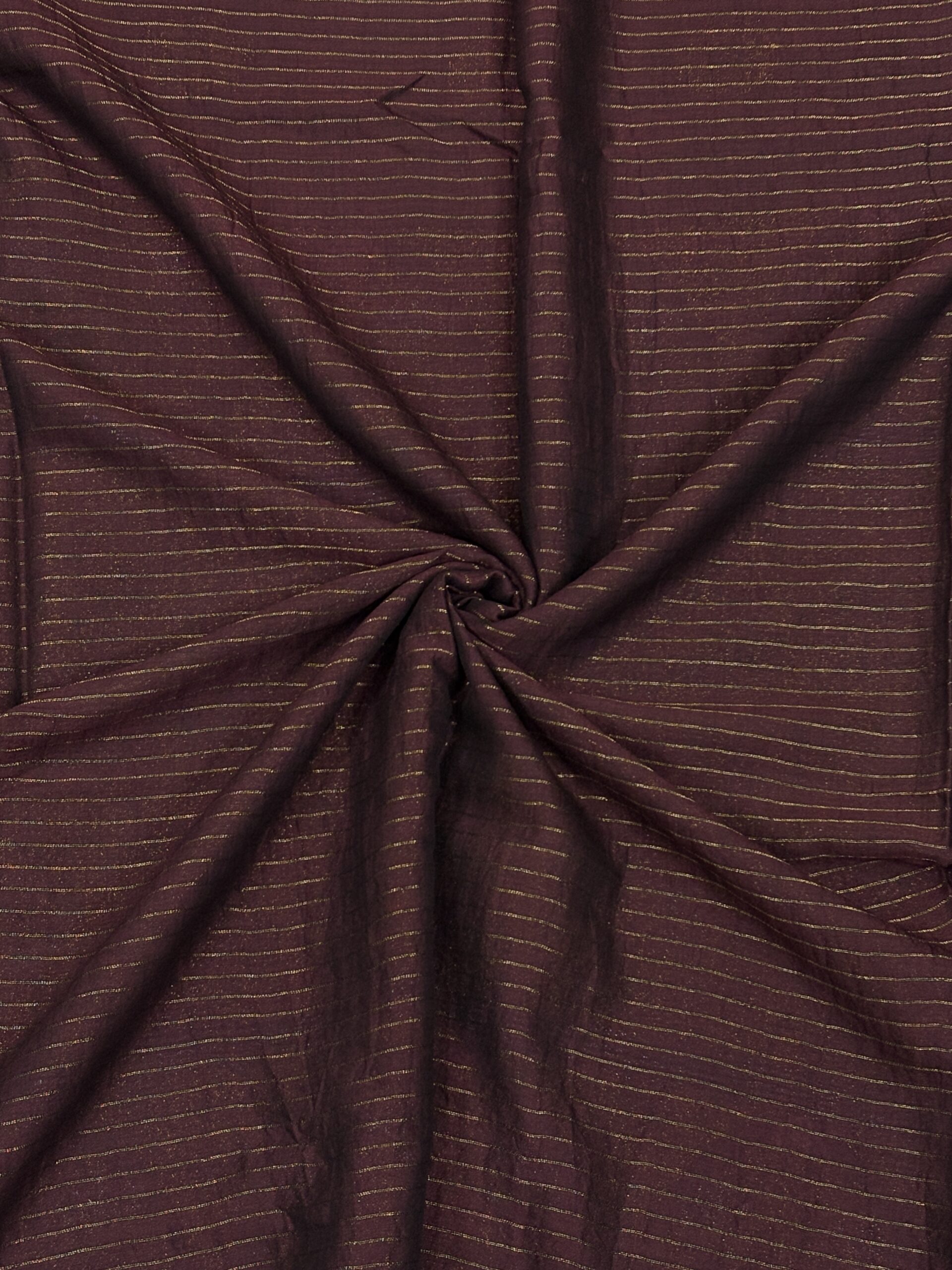 Brown Katan Silk Jamdani Saree with Blouse Piece - Image 7