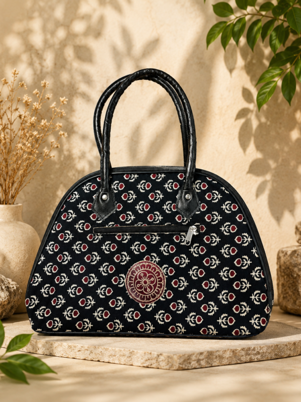 Cotton Kalamkari Printed Clutch Bag