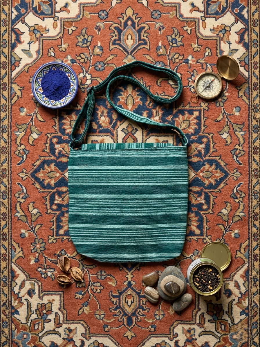Cotton Crossbody Sling Bag for Women and Girls multicolour - Image 3