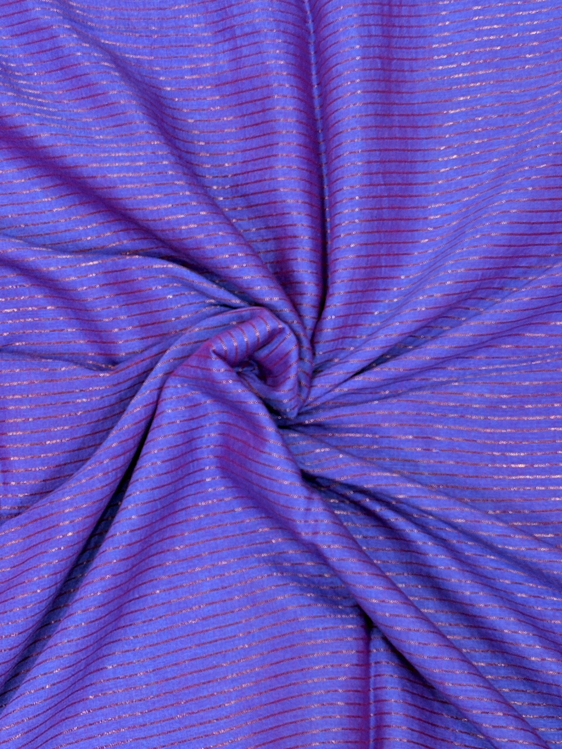 Rani Pink Floral Mina Buta Organic Linen Jamdani Saree - Image 8