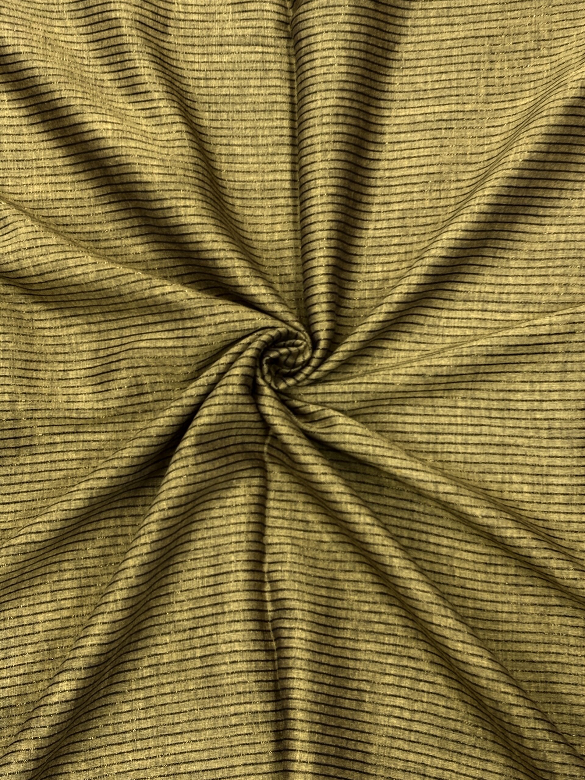 Rama Green Katan Silk Jamdani Saree with Blouse Piece - Image 6