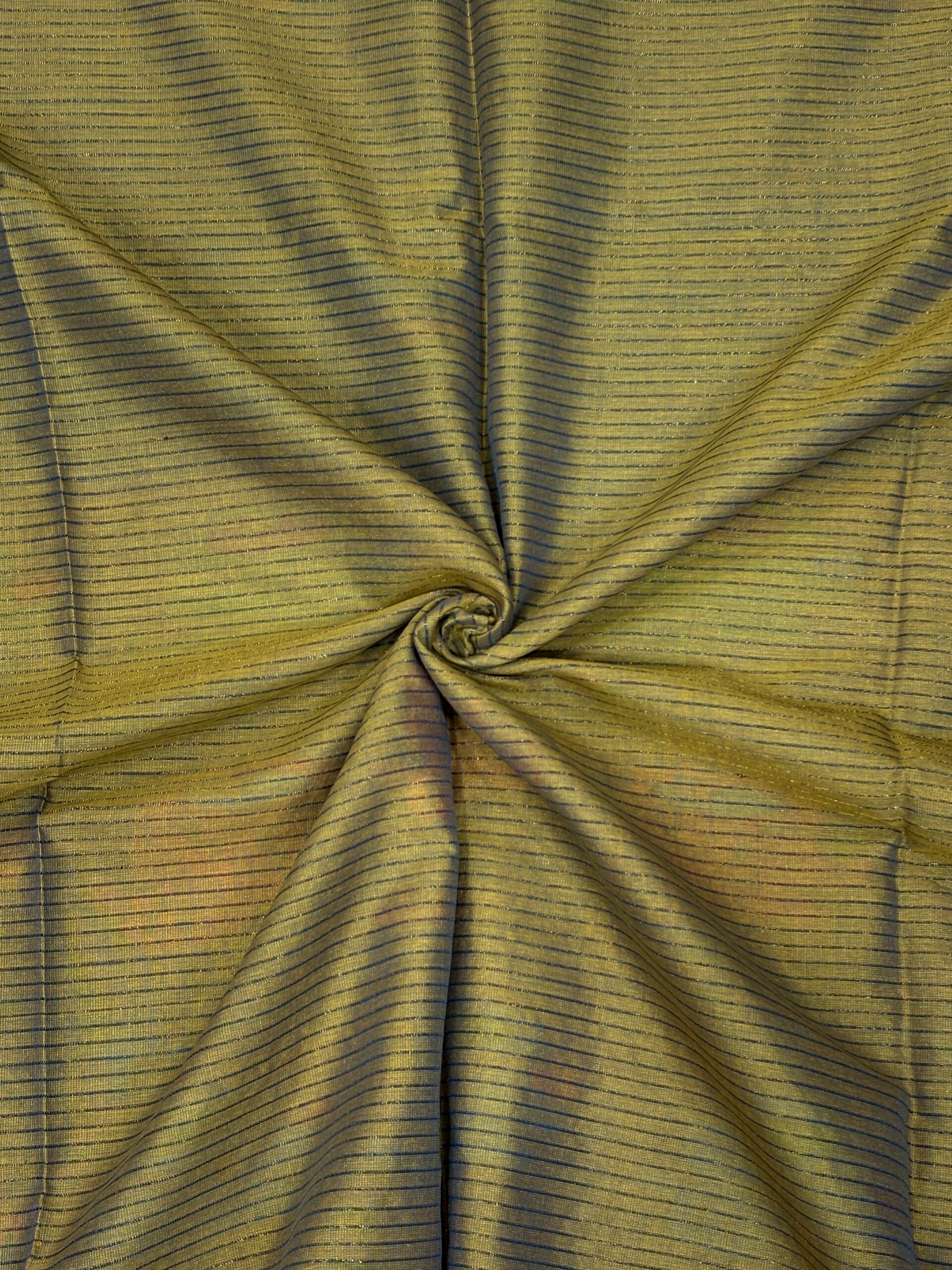 Firozi Green Handloom Tissue Katan Silk Paithani Jamdani Saree - Image 8
