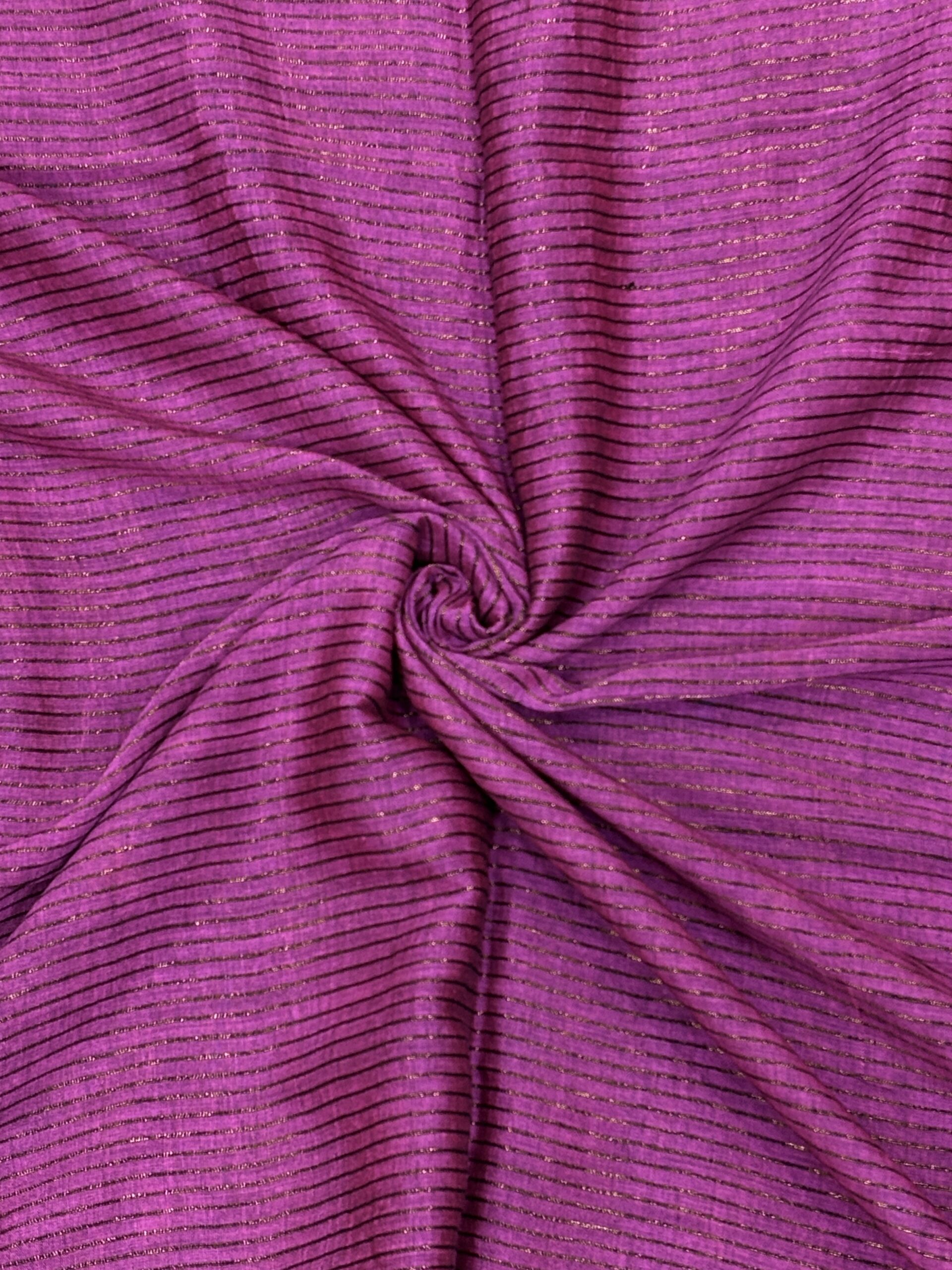 Beetroot Handloom Premium Soft Cotton Silk Party Wear Jamdani Saree with Blouse Piece - Image 7